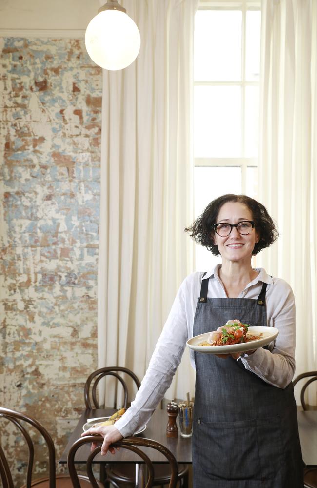 Justine Whelan at Anouk in Paddington, Brisbane. (AAP Image/Claudia Baxter)