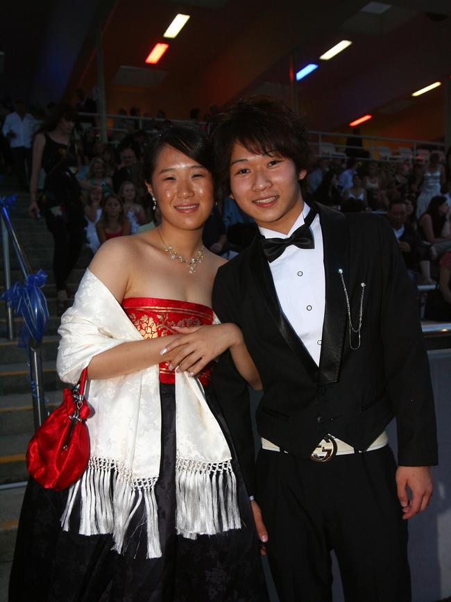 Hillcrest Christian College Formal at SeaWorld (L-R) Bonna Ahn , Jerry Lai