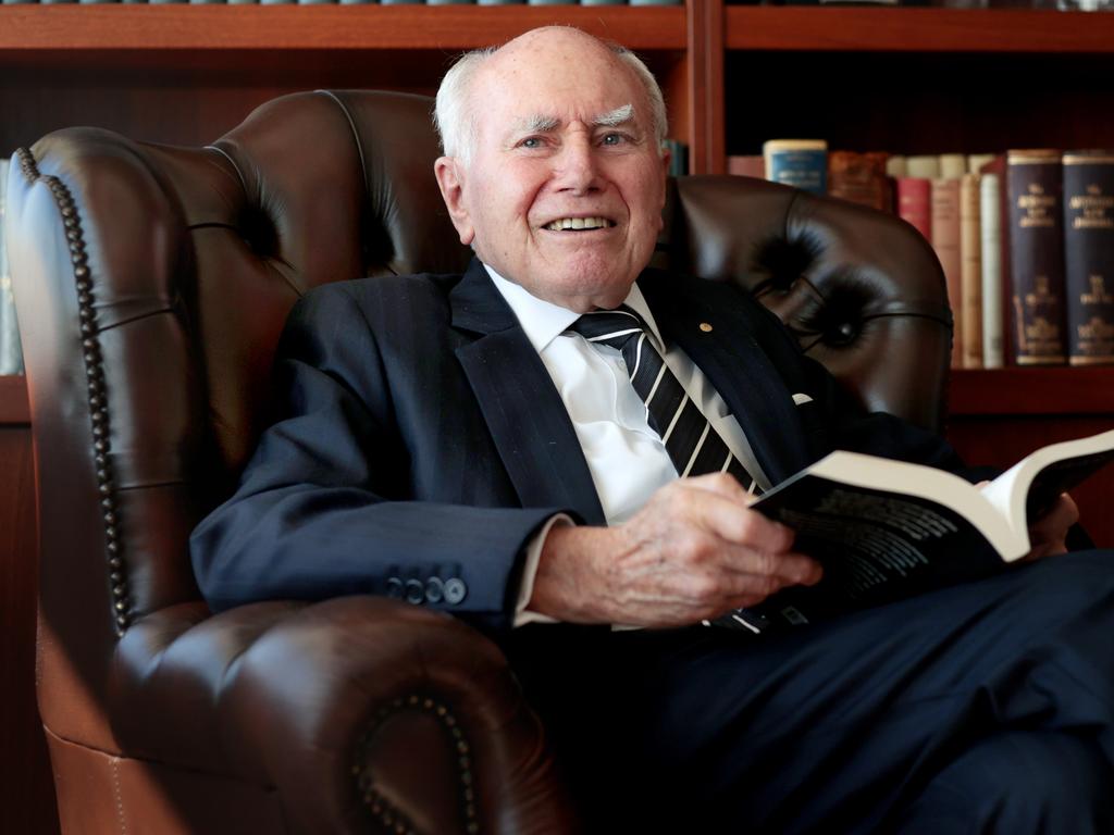 John Howard. Picture: Jane Dempster/The Australian