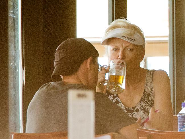 Danny Nikolic and his mother Karen at Port Denarau Marina. Picture: Mark Stewart