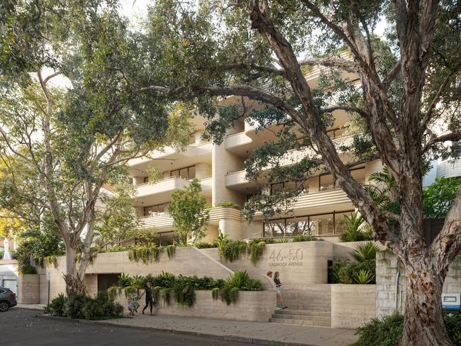 EMBARGO FOR MANSION MAGAZINE, 28 FEBRUARY 2025. 46 & 48-50 Lamrock Avenue, Bondi Beach. Image: Supplied