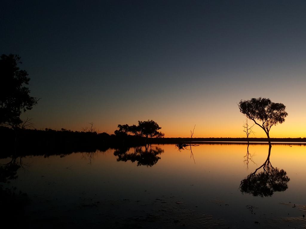 The Lakes, a former grazing property north of Hughenden, is set to become Queensland's newest national park. Picture: Queensland Government