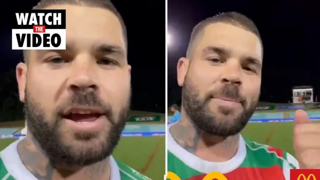 Rabbitohs star Adam Reynolds thanks fans