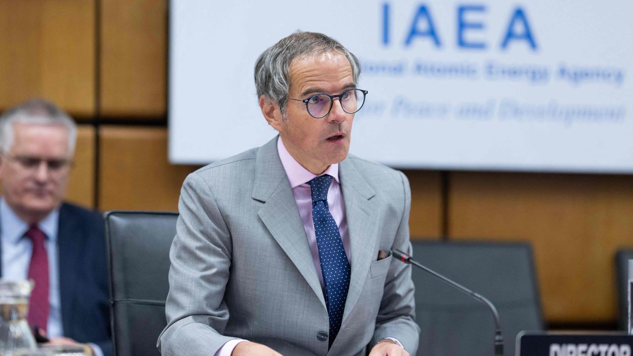 Rafael Grossi, Director General of the International Atomic Energy Agency. Picture; AFP.