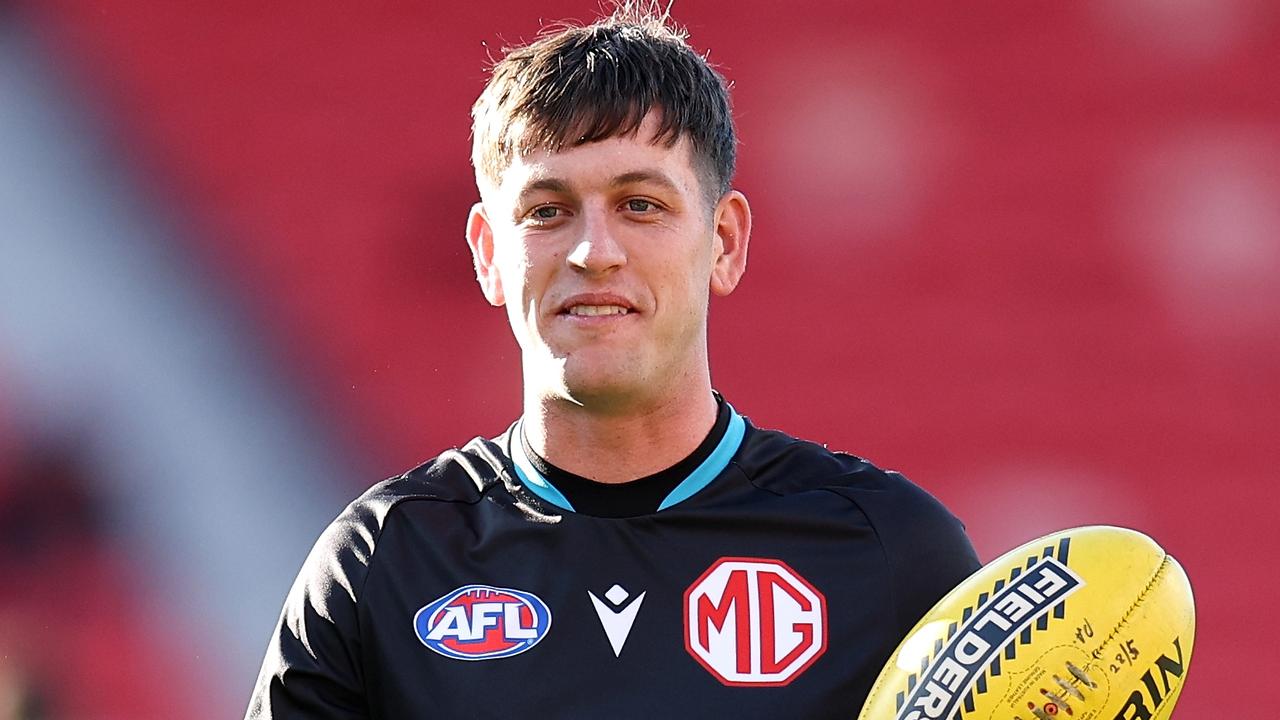 Zak Butters loves playing against the Tigers. Picture: Brendon Thorne/AFL Photos/via Getty Images