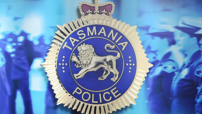 The Tasmania Police badge Picture: MATHEW FARRELL logo / emblem / badge / Taspol / Tassie Police / cops /