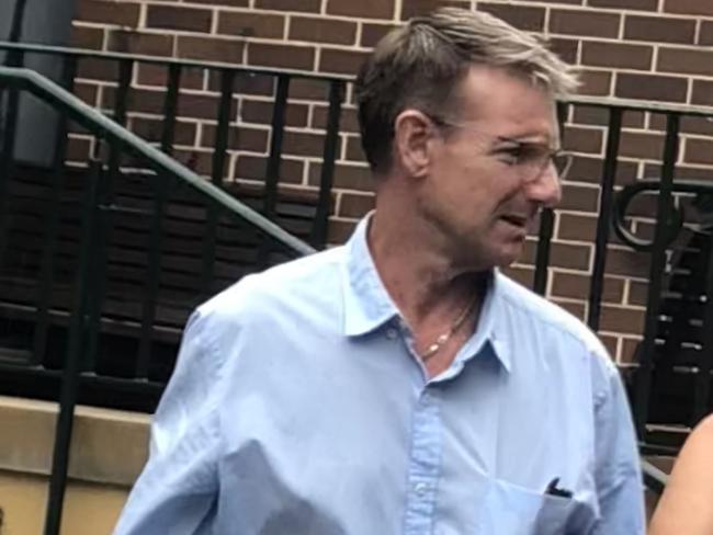 Daniel Sawley, 50, of Armidale, outside Manly Local Court on Wednesday where he faced charges of high range drink driving and driving while his licence was cancelled. Picture: Manly Daily