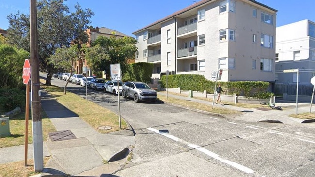 Gould St is a one-way street in Bondi Beach. Picture: Google