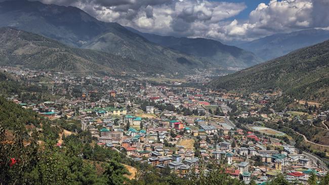 The hospital the twins have called home is in the remote town of Thimphu, Bhutan. Picture: Alex Coppel