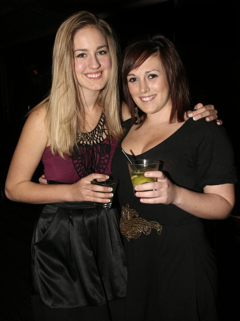 t Socials Out and About, The Metz in Sandy Bay, from left, Hannah Vasicek, 18, Acton and Monique Francis, 18, Newcastle