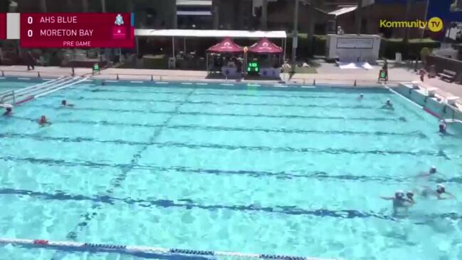 Replay: All Hallows Blue v Moreton Bay College (Opens Play-Off) -  Water Polo Queensland All Schools Championships