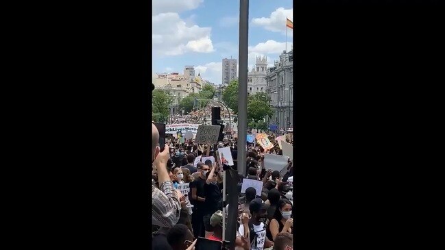 Thousands Join Anti-Racism March in Madrid | news.com.au — Australia’s ...