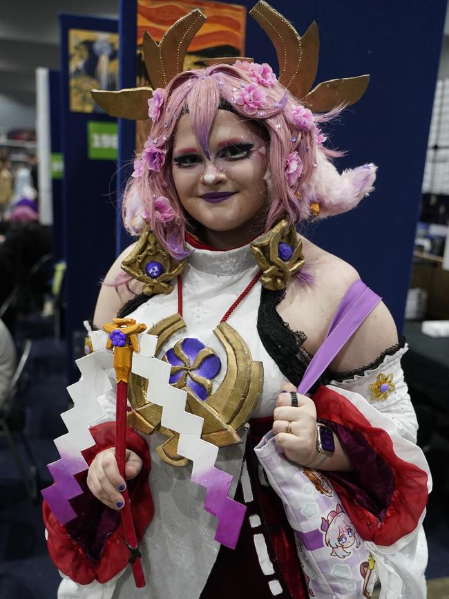 OZ Comic-Con Gallery. OZ comic at Melbourne Exhibition and Convention Centre. Renn - Yae Miko. Picture: Valeriu Campan