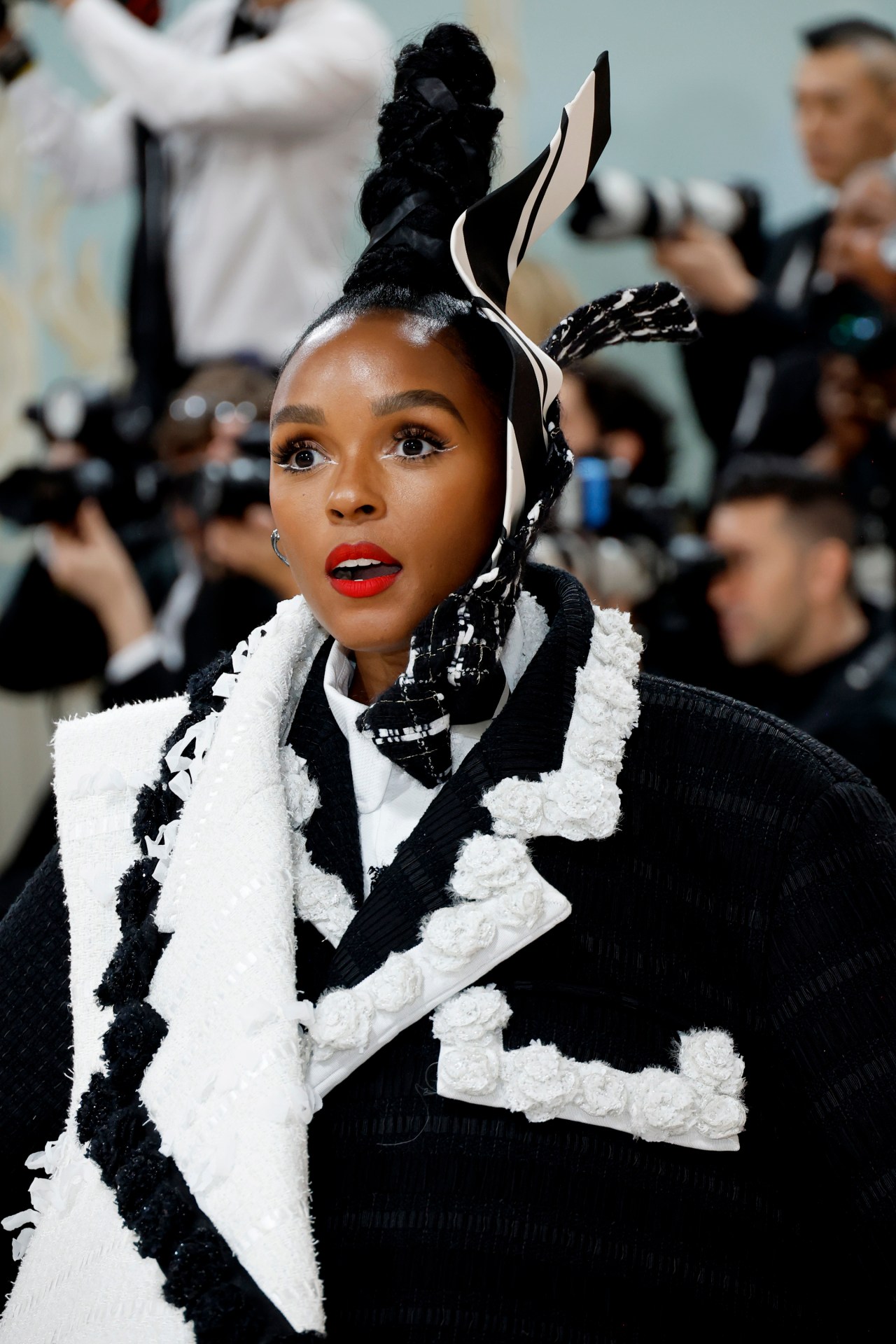 Janelle Monáe attends the 2023 Met Gala.