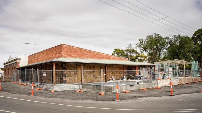 The 1851 Callington Hotel, owned by Stephen Marks, is undergoing renovation. Picture: Mike Burton