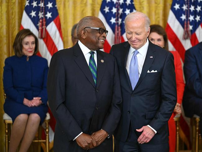 James Clyburn remains loyal to the president. Picture: Getty Images