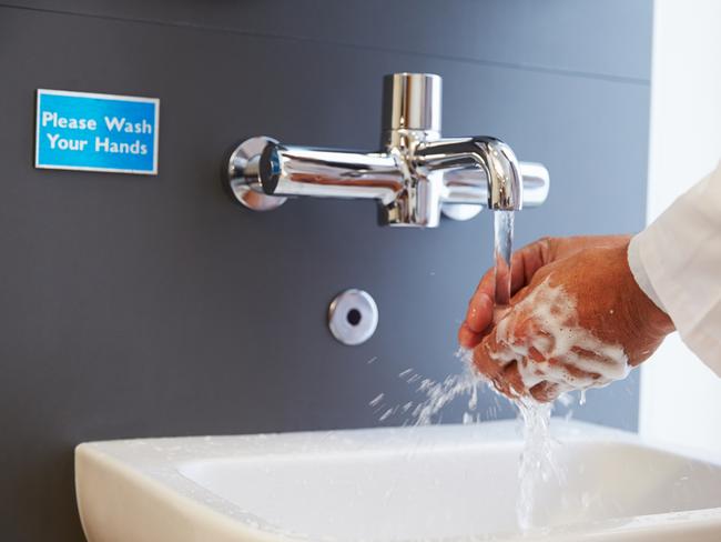 A major Sydney hospital saw a significant drop in hand washing rates. Picture: iStock