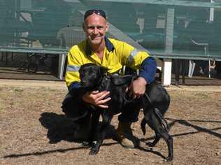 TOGETHER AGAIN: Scott Browne and Darth. Picture: Tessa Flemming