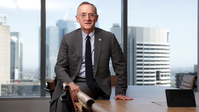 Influential billionaire US investor and founder of Oaktree Capital Howard Marks is in Sydney speaking on global economics and markets ahead of the Sohn Hearts &amp; Minds Investment Conference in November. Picture: Jane Dempster for The Australian.