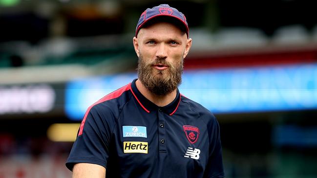 Max Gawn will be a man on a mission after lowering his colours last week. Picture: Matt King/AFL Photos/Getty Images