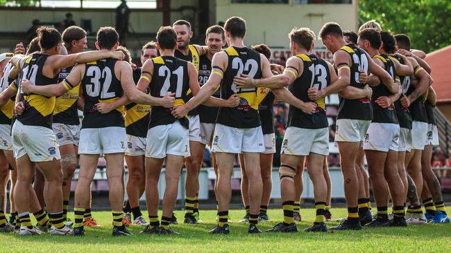 The Nightcliff Tigers in the 2024-25 NTFL season. Picture: Celina Whan / AFLNT Media