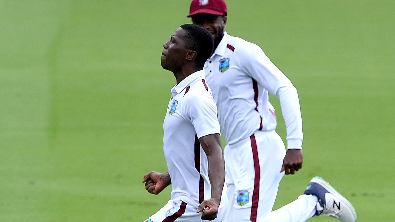 Shamar Joseph has had an unbelievable start to his Test career. Photo by Bradley Kanaris/Getty Images