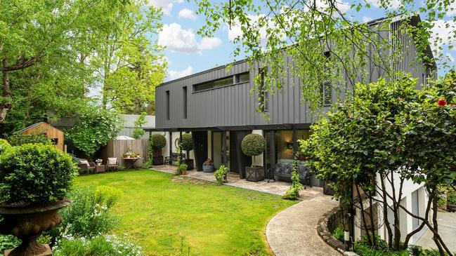 Shrubs, trees and flowers surround this home. Picture: realestate.com.au