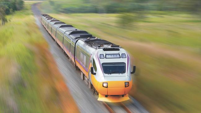 The Olympics will deliver much-needed transport infrastructure to Queensland, including a fast train.