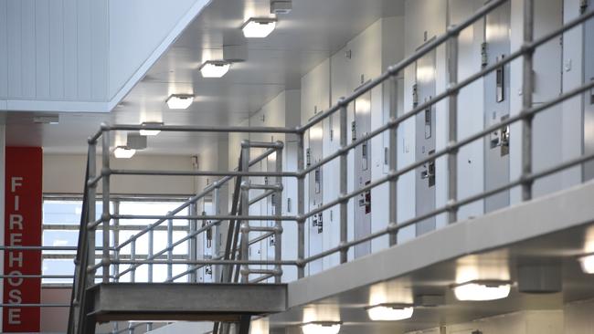 Inside the remand centre at Ravenhall. Picture: Tony Gough