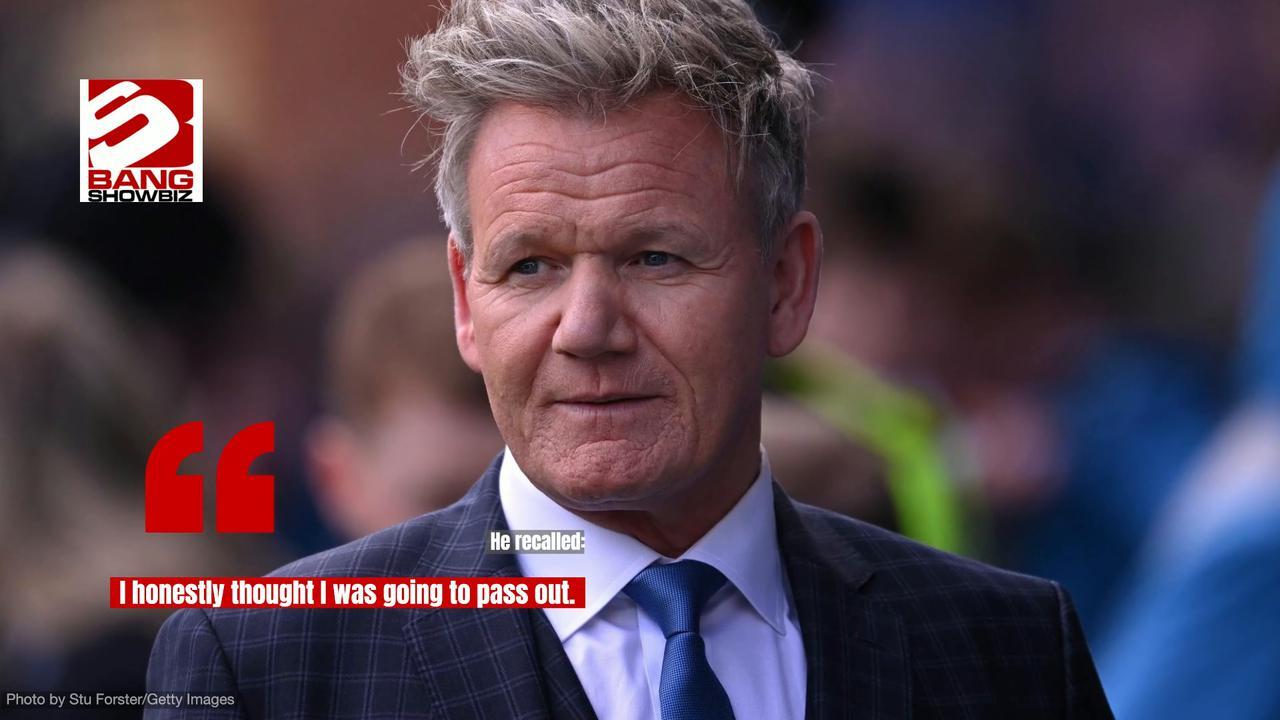 Gordon Ramsay couldn’t dress himself after horror bike crash