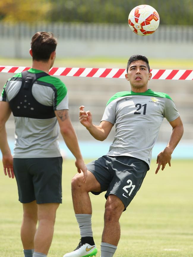 Luongo and Troisi train.