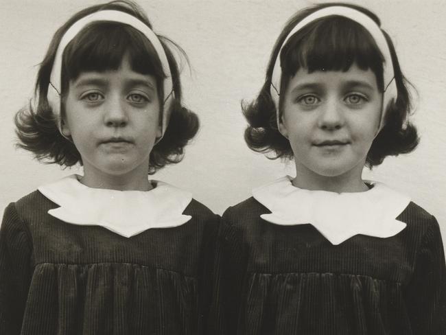 The National Gallery of Australia’s touring exhibition, Diane Arbus: American PortraitsIdentical twins, Roselle, N.J