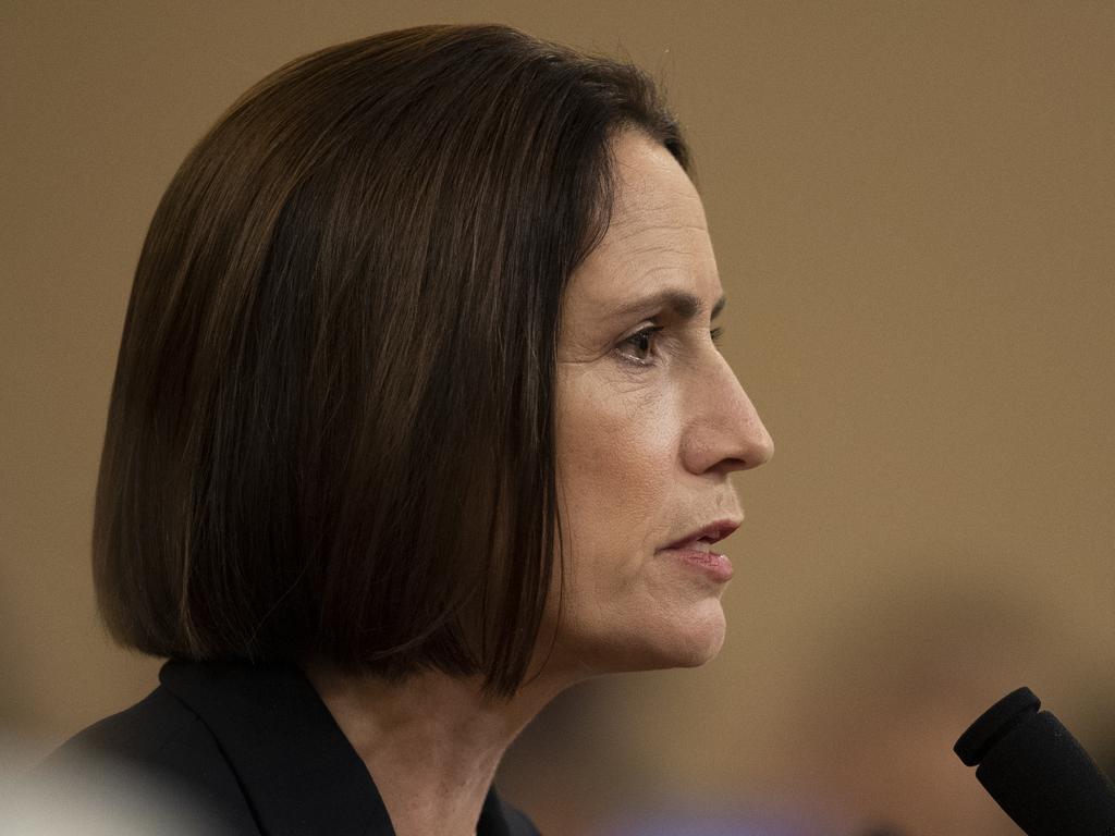 Former White House national security aide Fiona Hill. Picture: AP