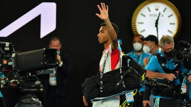 Felix Auger-Aliassime is a star on the rise. Picture: Getty Images