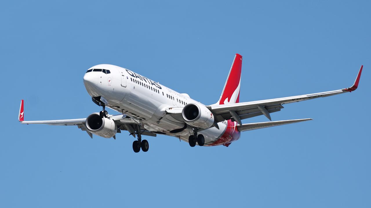 A Qantas flight bound for Melbourne was forced to return to Christchurch twice after pilots reported problems with the aircraft.. Picture: Brendan Radke