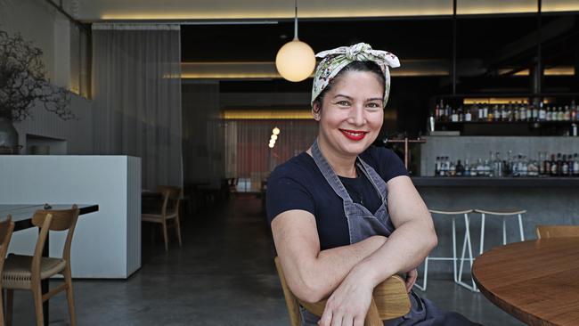 Former head chef at Franklin, Analiese Gregory, now has a regular Friday lunch gig at Lucinda Wine Bar, where she is cooking up $16 lunches. Picture: LUKE BOWDEN