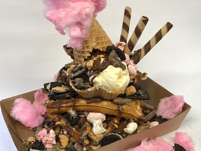 The Waffleland Eruption. Picture: Jenifer Jagielski