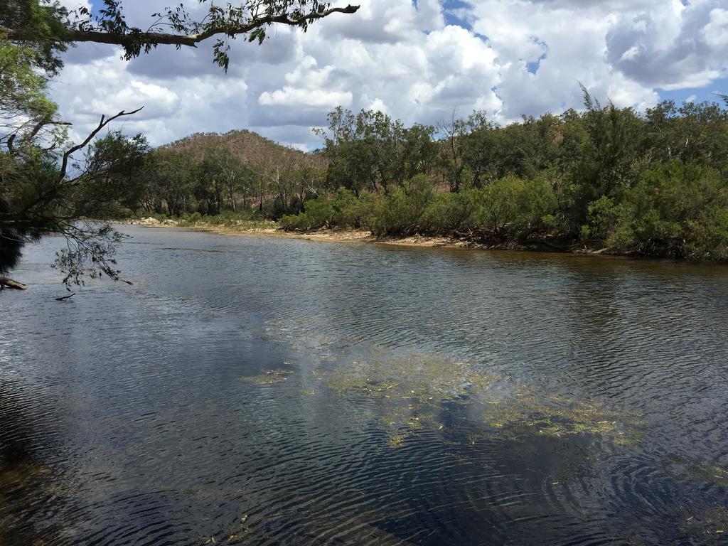 Urannah Creek, site of the proposed Urannah Dam, west of Mackay