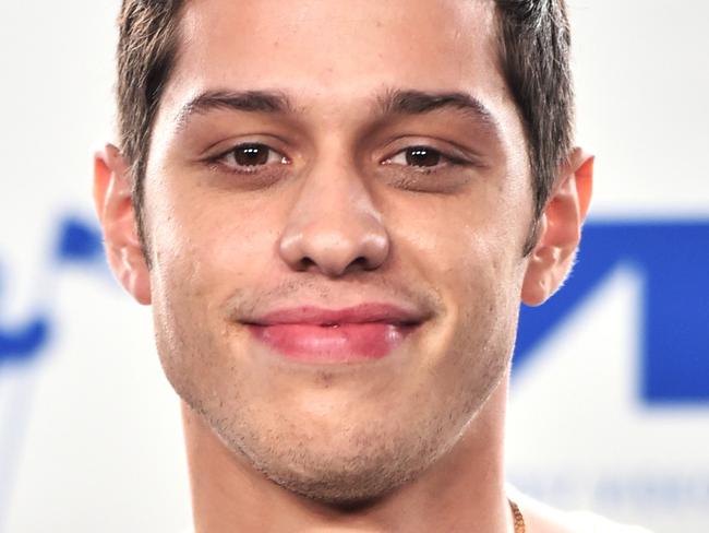 FILE - JUNE 11: Singer Ariana Grande and actor/comedian Pete Davidson are reportedly engaged. INGLEWOOD, CA - AUGUST 27: Pete Davidson poses in the press room during the 2017 MTV Video Music Awards at The Forum on August 27, 2017 in Inglewood, California.  (Photo by Alberto E. Rodriguez/Getty Images)