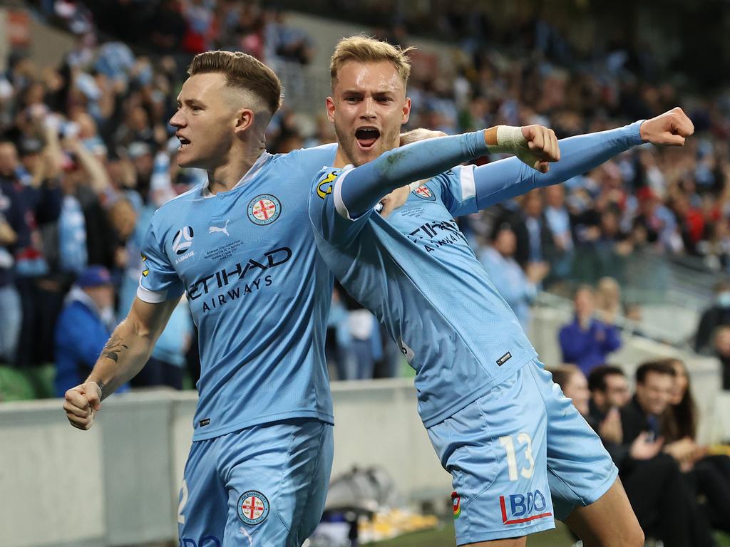 Melbourne City have won their first A-League grand final. (Photo by Robert Cianflone/Getty Images)