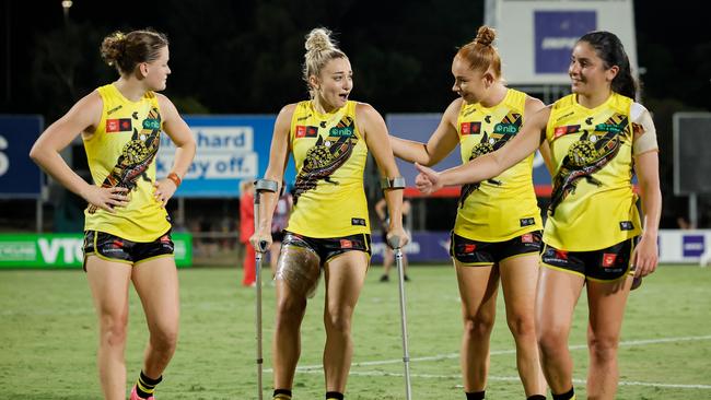 The Tigers will return to the NT in 2025. Picture: Dylan Burns/AFL Photos via Getty Images)