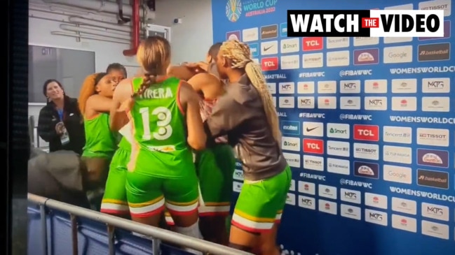 Wild brawl at Basketball World Cup