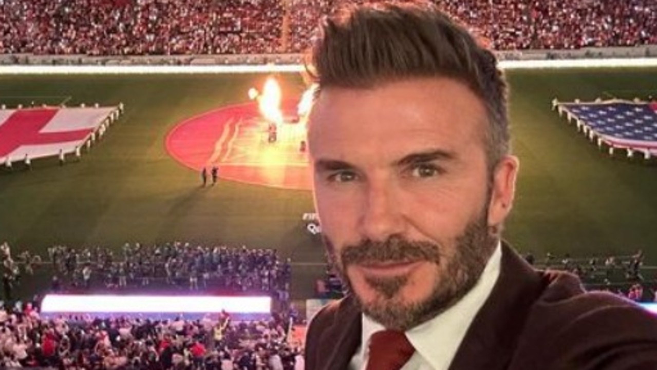 David Beckham has been caught in a fresh scandal. Photo: Instagram