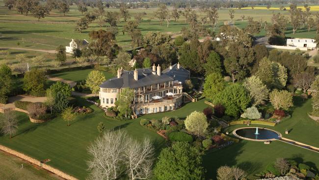 The Paspaley family’s South Tahara near Wagga Wagga.