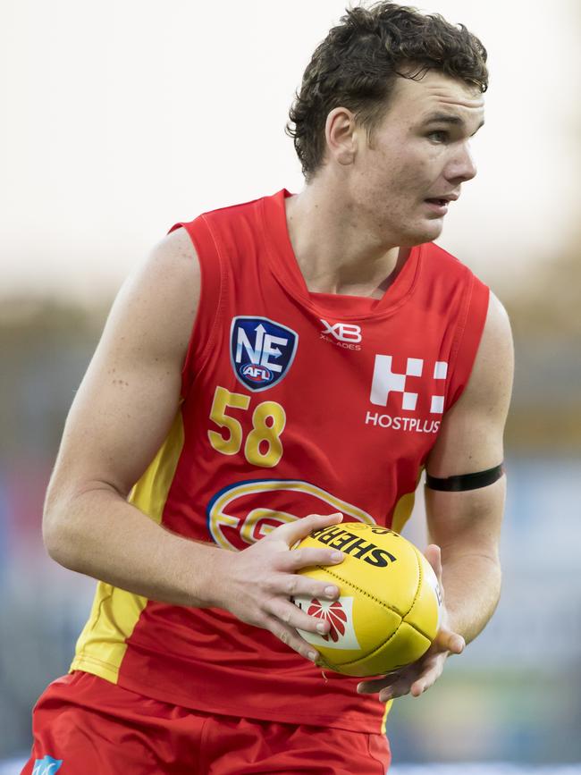 Gold Coast Suns academy player Caleb Graham. Picture credit: NEAFL.