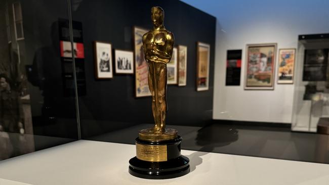 Australia's first Academy Award was on display at Action! Film and War. Picture: Supplied