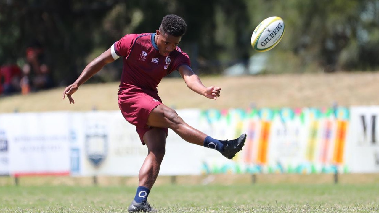 23/05/2023 - Adam Khan is one of the star players for the Wide Bay Schools rep team and was part of the Next Gen 7s program run by QRU last year. Picture: supplied