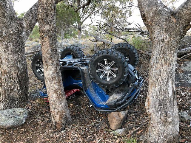 Man Trapped For 3 Hours After Quad Bike Crash Daily Telegraph