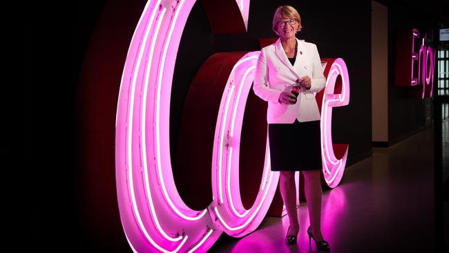 Coca-Cola Amatil CEO Alison Watkins. Picture: Ryan Osland