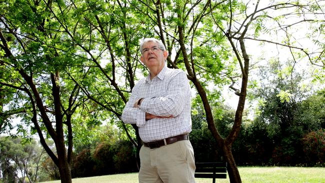 Brian Powyer at Caloola Reserve, Constitution Hill, in 2015.